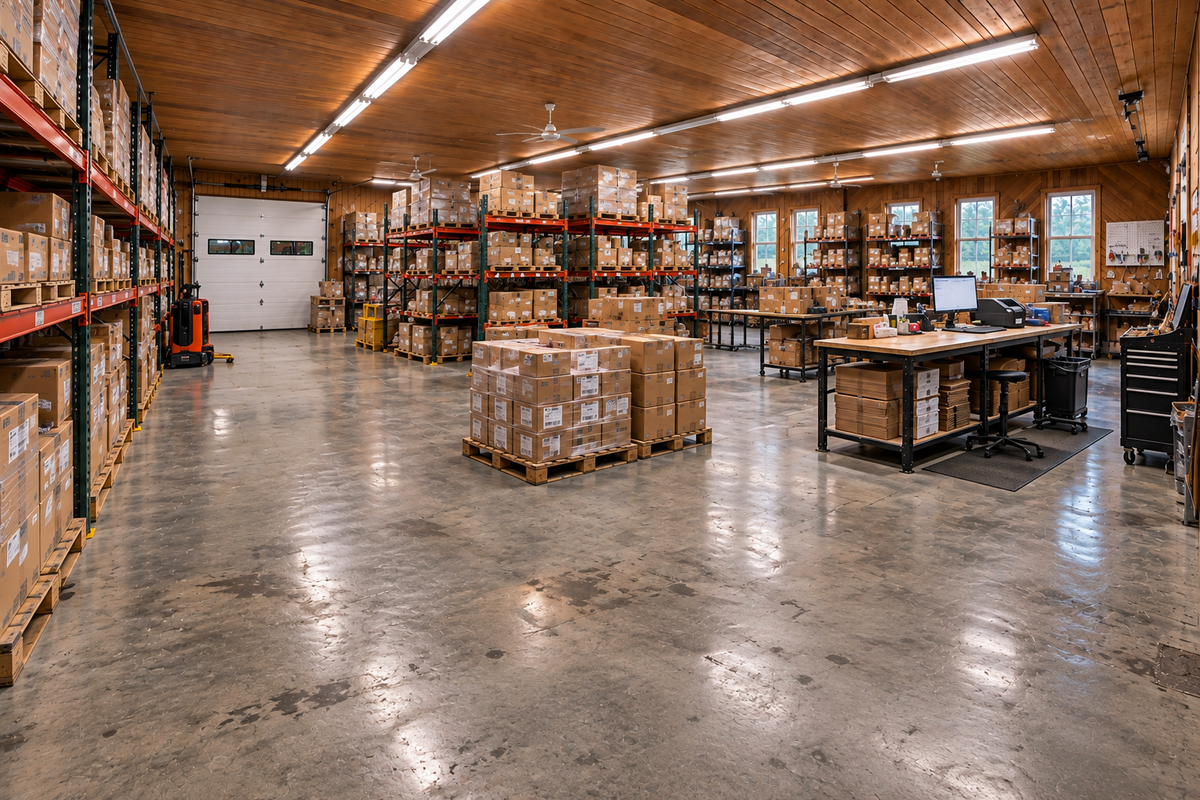 BCA Distribution warehouse in Brampton, Ontario